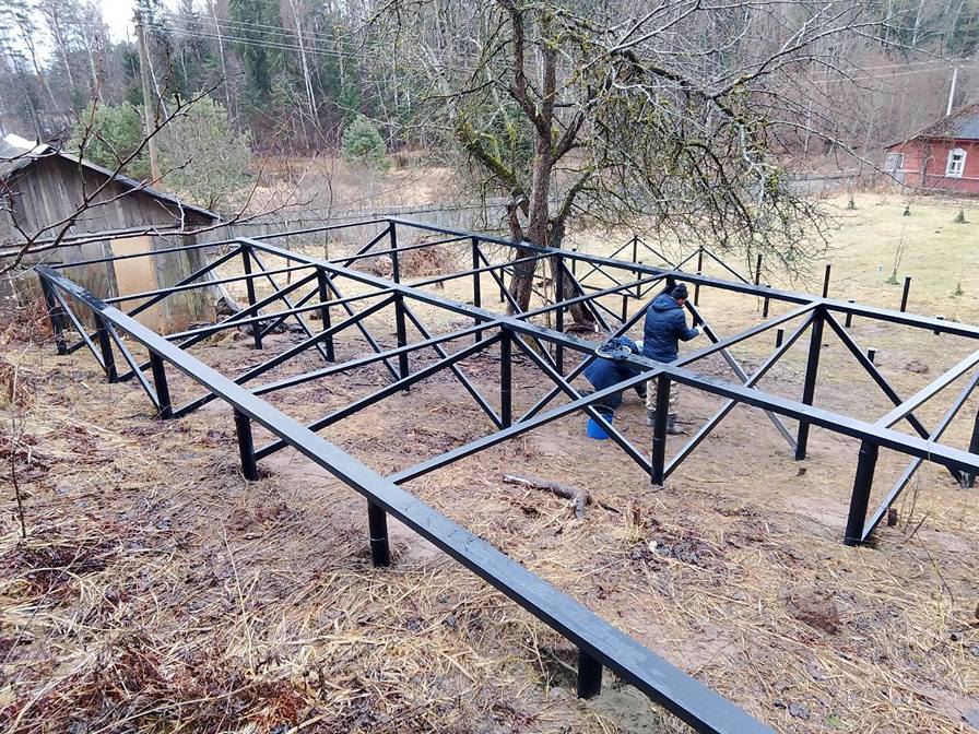 А-образный дом в Пржевальском Смоленской области